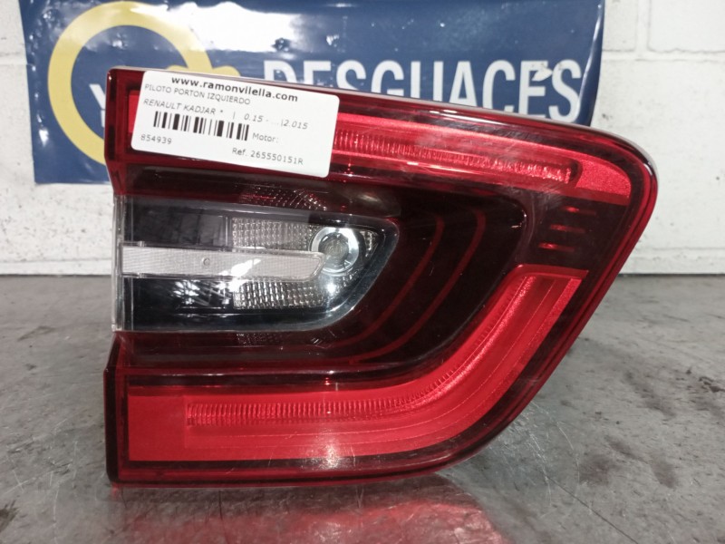 Recambio de piloto porton izquierdo para renault kadjar  | 0.15 - ...  | 0.15 - ... referencia OEM IAM 265550151R  