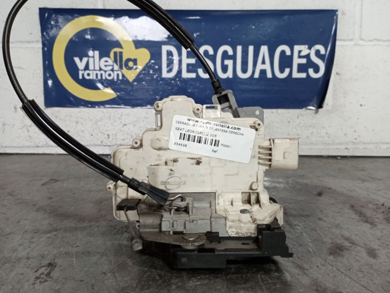 Recambio de cerradura puerta delantera derecha para seat leon (1p1) reference referencia OEM IAM   