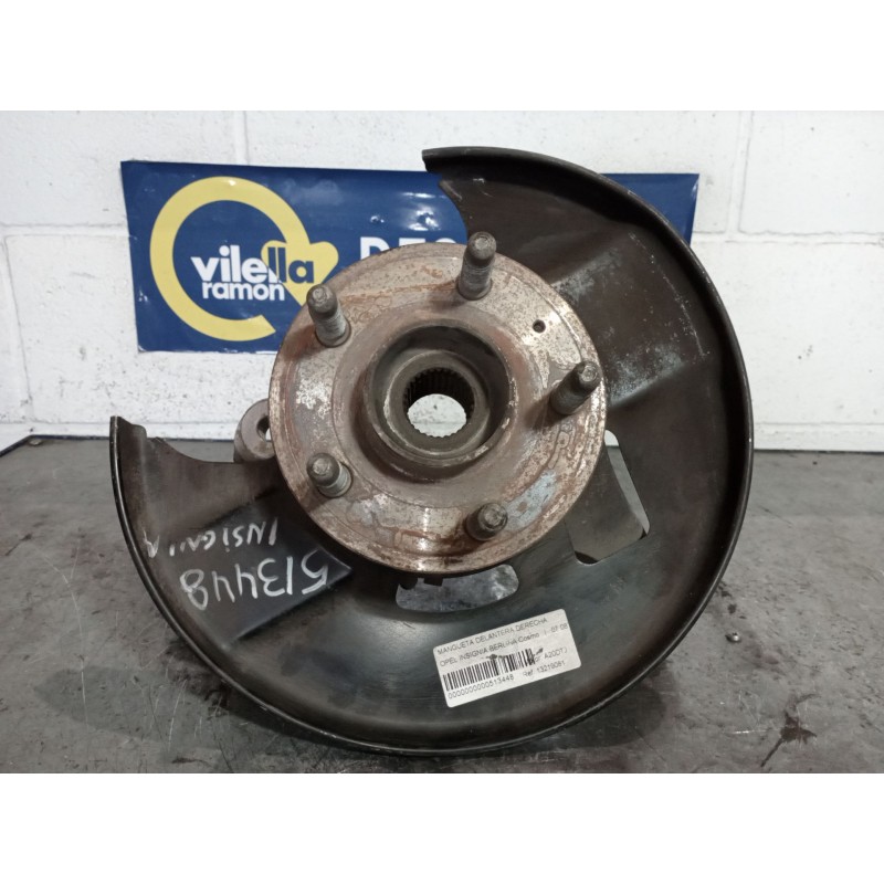 Recambio de mangueta delantera derecha para opel insignia berlina cosmo | 07.08 - 12.11 cosmo | 07.08 - 12.11 referencia OEM IAM