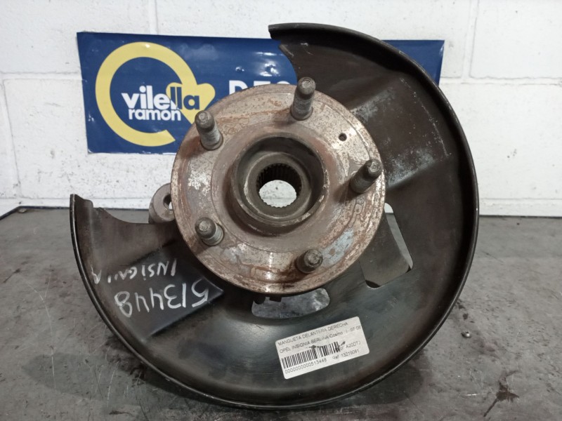 Recambio de mangueta delantera derecha para opel insignia berlina cosmo | 07.08 - 12.11 cosmo | 07.08 - 12.11 referencia OEM IAM