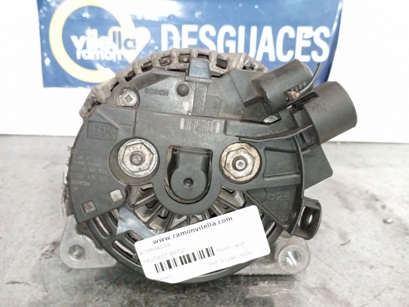 Recambio de alternador para peugeot 607 referencia OEM IAM 0124615002 9621791480 CL15