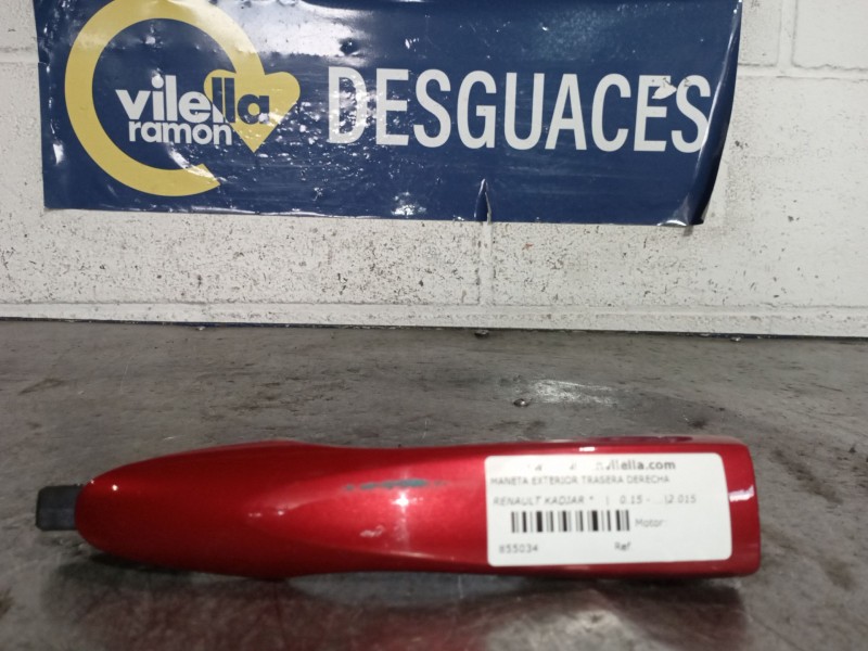 Recambio de maneta exterior trasera derecha para renault kadjar  | 0.15 - ...  | 0.15 - ... referencia OEM IAM   