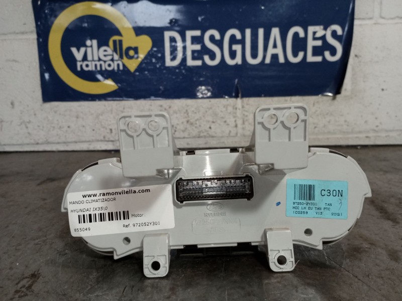 Recambio de mando climatizador para hyundai ix35 referencia OEM IAM 972052Y301 C30N 