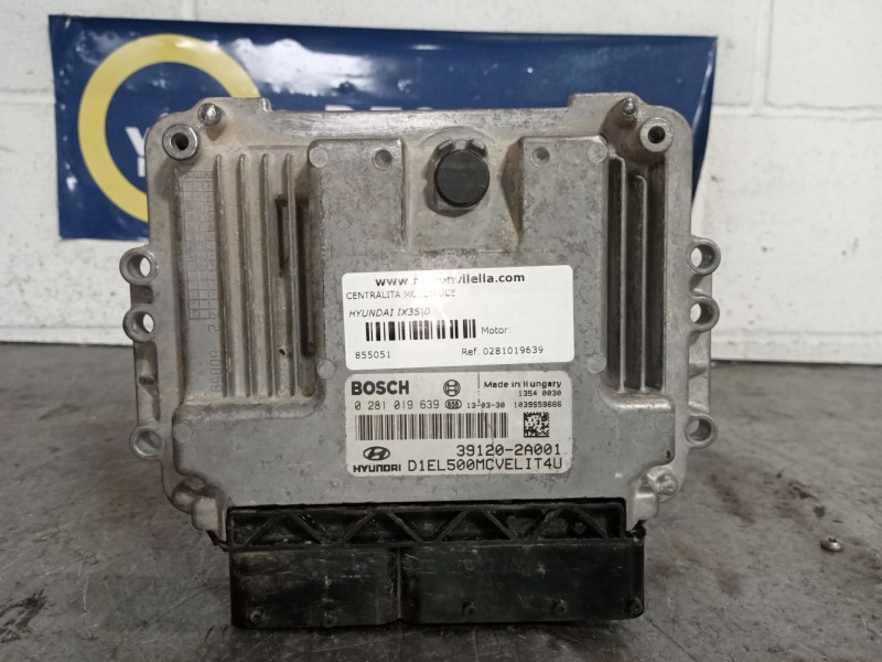 Recambio de centralita motor uce para hyundai ix35 referencia OEM IAM 0281019639 391202A001 1039S59666