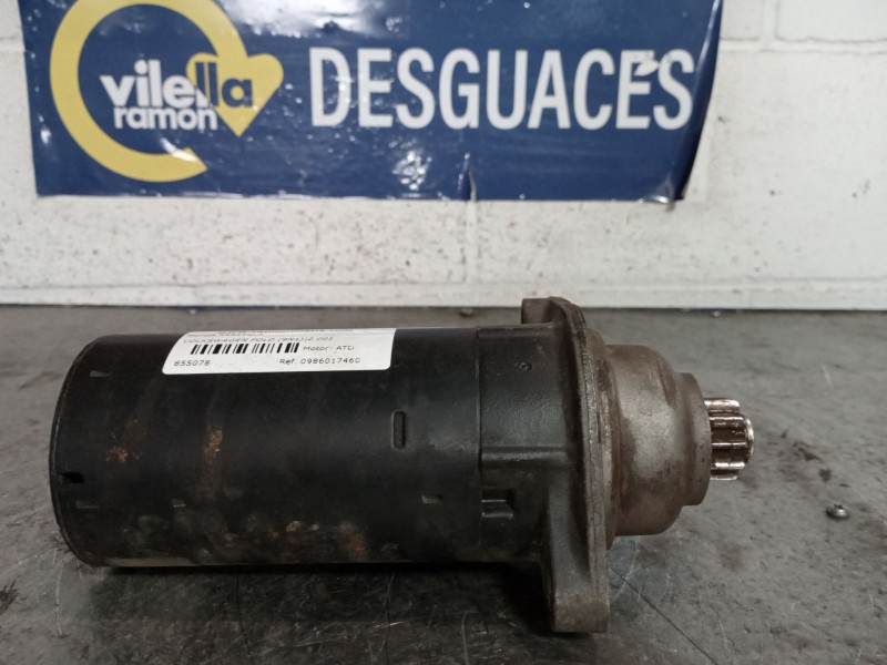 Recambio de motor arranque para volkswagen polo (9n1) 1.9 tdi referencia OEM IAM 0986017460  
