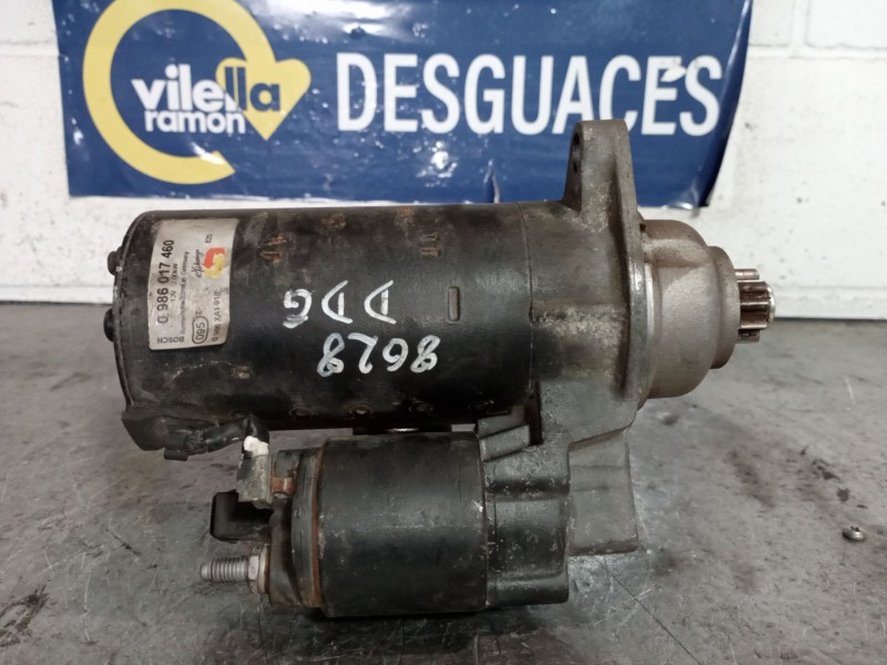 Recambio de motor arranque para volkswagen polo (9n1) 1.9 tdi referencia OEM IAM 0986017460  