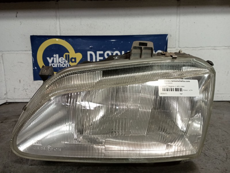 Recambio de faro izquierdo para renault megane 1.6e referencia OEM IAM   