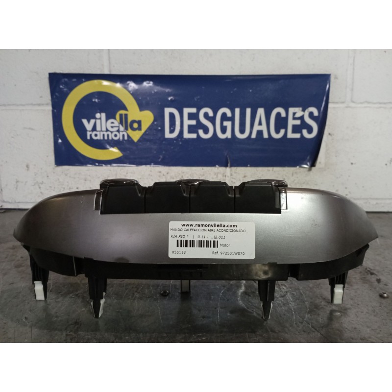 Recambio de mando calefaccion aire acondicionado para kia rio  | 0.11 - ...  | 0.11 - ... referencia OEM IAM 972501W070 13042919