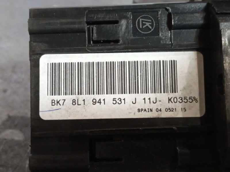 Recambio de mando luces para audi a3 (8l) 1.6 ambiente referencia OEM IAM 8L1941531J  