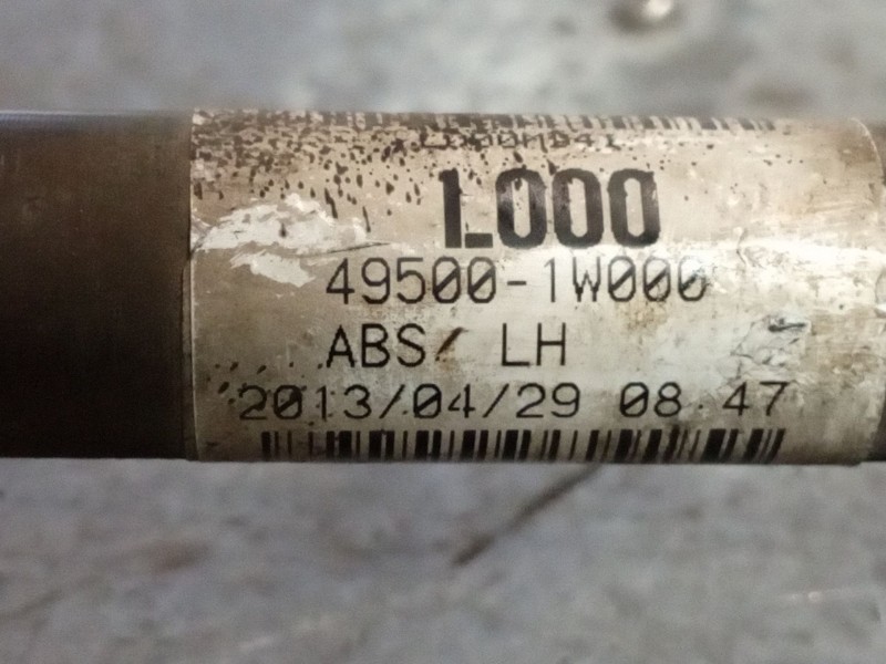 Recambio de transmision delantera izquierda para kia rio  | 0.11 - ...  | 0.11 - ... referencia OEM IAM   
