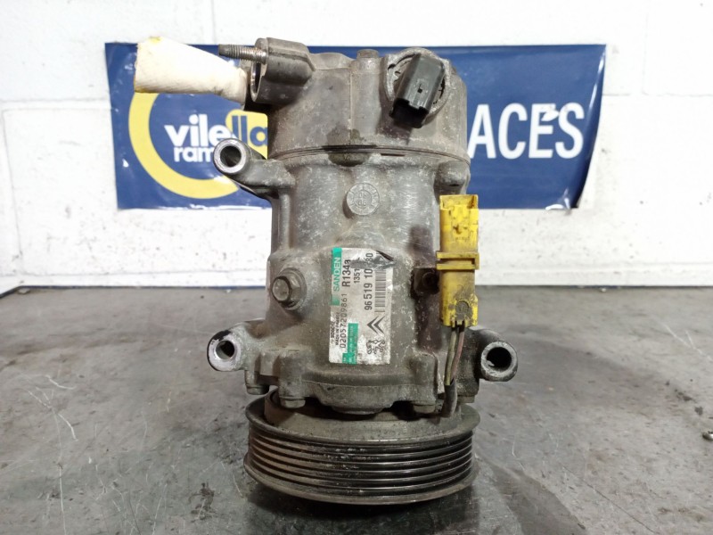 Recambio de compresor aire acondicionado para citroen c4 sedan collection referencia OEM IAM 1351F 9651910980 SD6C12