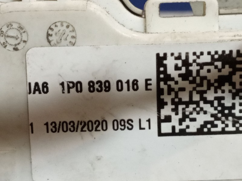 Recambio de cerradura puerta trasera derecha para seat altea xl 2.0 tdi 140 style referencia OEM IAM   