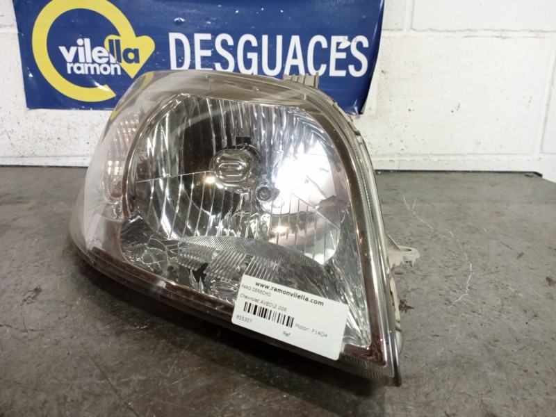 Recambio de faro derecho para chevrolet aveo 1.4 cat referencia OEM IAM   