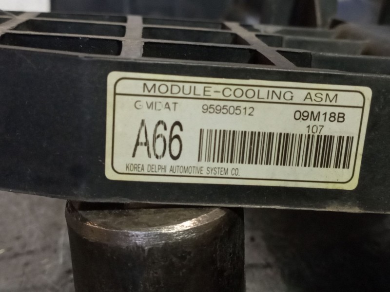 Recambio de electroventilador para chevrolet aveo 1.4 cat referencia OEM IAM   