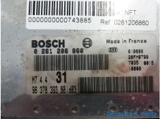 Recambio de centralita motor uce para citroen saxo 1.6 vts | 11.00 - 12.03 1.6 vts | 11.00 - 12.03 referencia OEM IAM 0261206860 2
