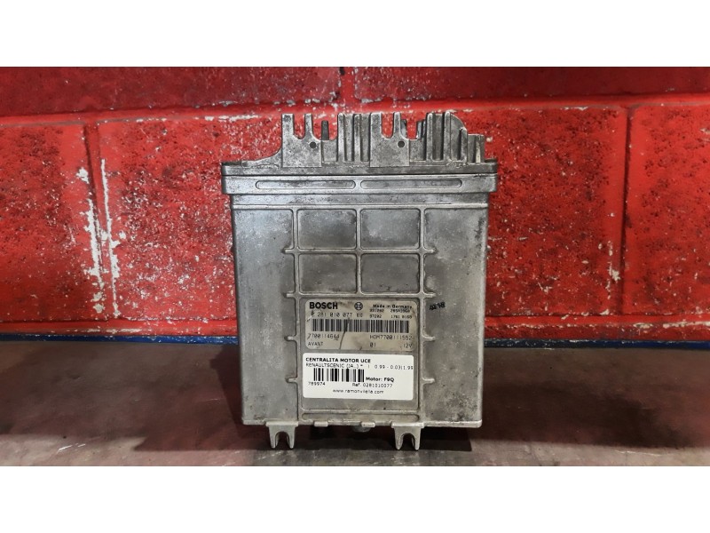 Recambio de centralita motor uce para renault scenic (ja..)  | 0.99 - 0.03  | 0.99 - 0.03 referencia OEM IAM 0281010077 77001146