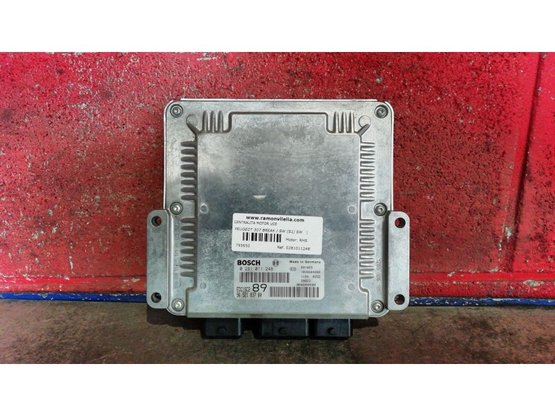 Recambio de centralita motor uce para peugeot 307 break / sw (s1) sw | 04.02 - 12.04 sw | 04.02 - 12.04 referencia OEM IAM 02810