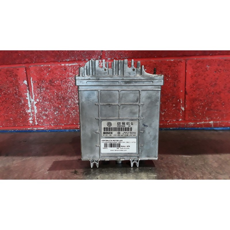 Recambio de centralita motor uce para volkswagen passat berlina (3b2) 1.9 tdi | 0.96 - ... 1.9 tdi | 0.96 - ... referencia OEM I