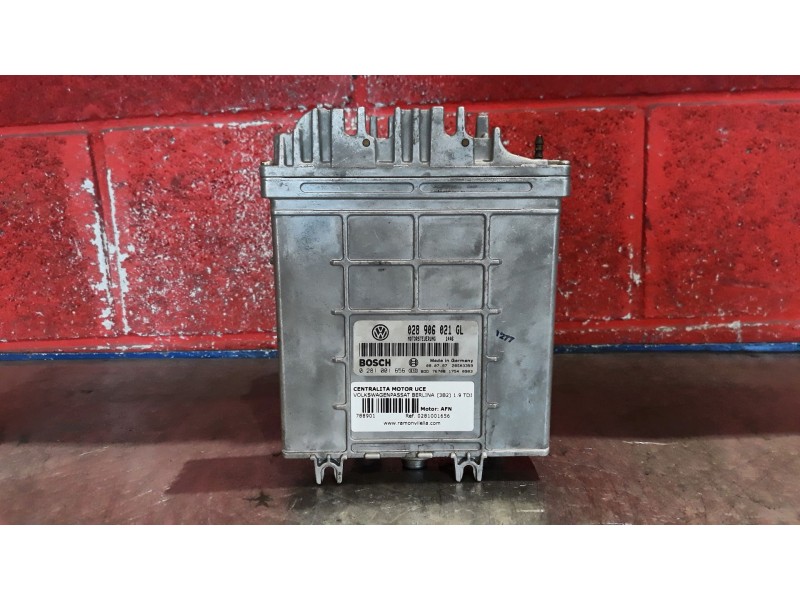 Recambio de centralita motor uce para volkswagen passat berlina (3b2) 1.9 tdi | 0.96 - ... 1.9 tdi | 0.96 - ... referencia OEM I
