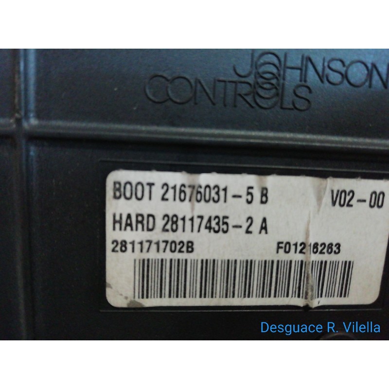 Recambio de centralita bsi para peugeot 307 break/sw (s2) sw | 06.05 - 12.07 sw | 06.05 - 12.07 referencia OEM IAM BSI 2004 H05 