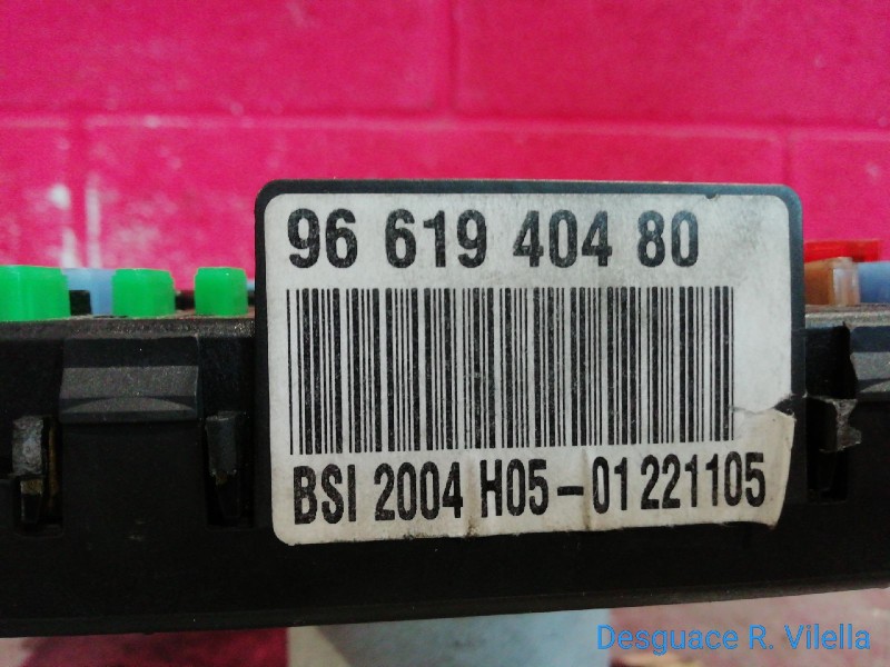 Recambio de centralita bsi para peugeot 307 break/sw (s2) sw | 06.05 - 12.07 sw | 06.05 - 12.07 referencia OEM IAM BSI 2004 H05 