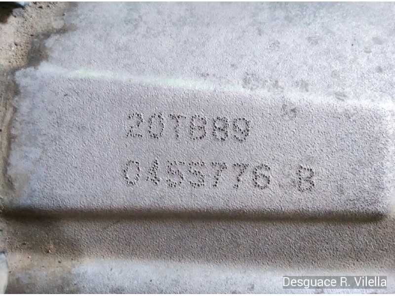 Recambio de caja cambios para citroen c15 d | 0.85 - ... referencia OEM IAM 20TB89   Recambio de caja cambios para citroen c15 d | 0.85 - ... referencia OEM IAM 20TB89