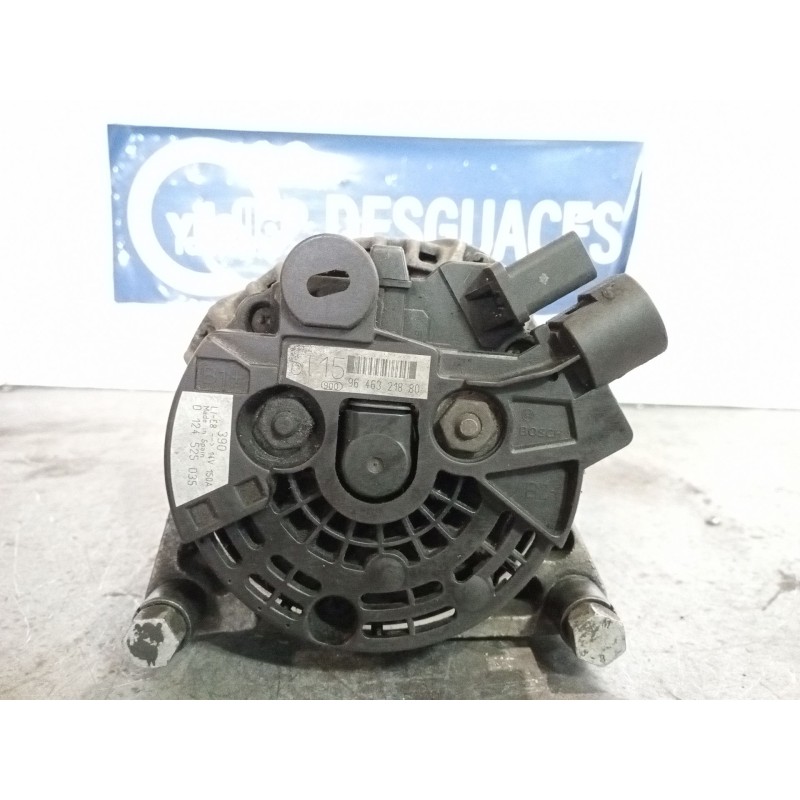 Recambio de alternador para citroen c5 berlina 2.2 hdi fap referencia OEM IAM 0124525035 9646321880 C15