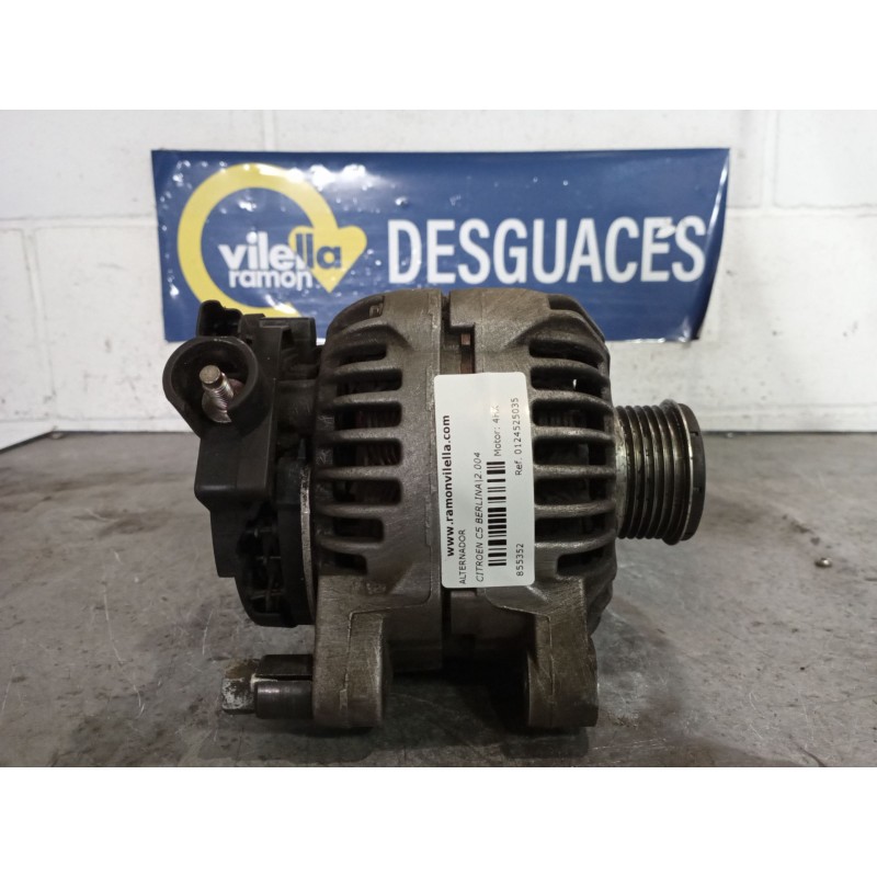 Recambio de alternador para citroen c5 berlina 2.2 hdi fap referencia OEM IAM 0124525035 9646321880 C15
