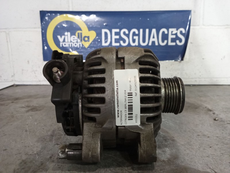 Recambio de alternador para citroen c5 berlina 2.2 hdi fap referencia OEM IAM 0124525035 9646321880 C15