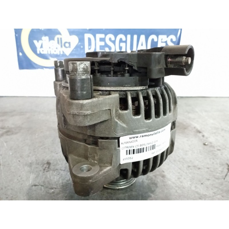 Recambio de alternador para citroen c5 berlina 2.2 hdi fap referencia OEM IAM 0124525035 9646321880 C15