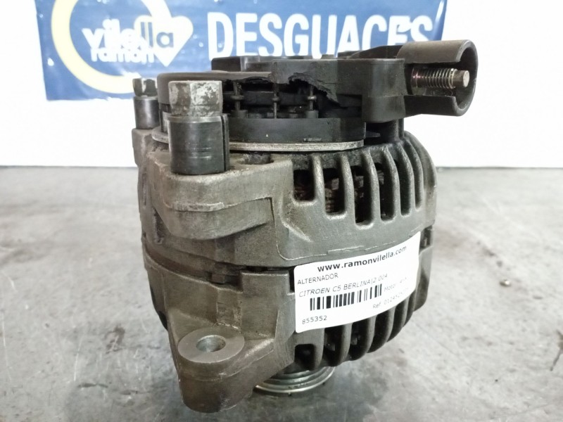Recambio de alternador para citroen c5 berlina 2.2 hdi fap referencia OEM IAM 0124525035 9646321880 C15