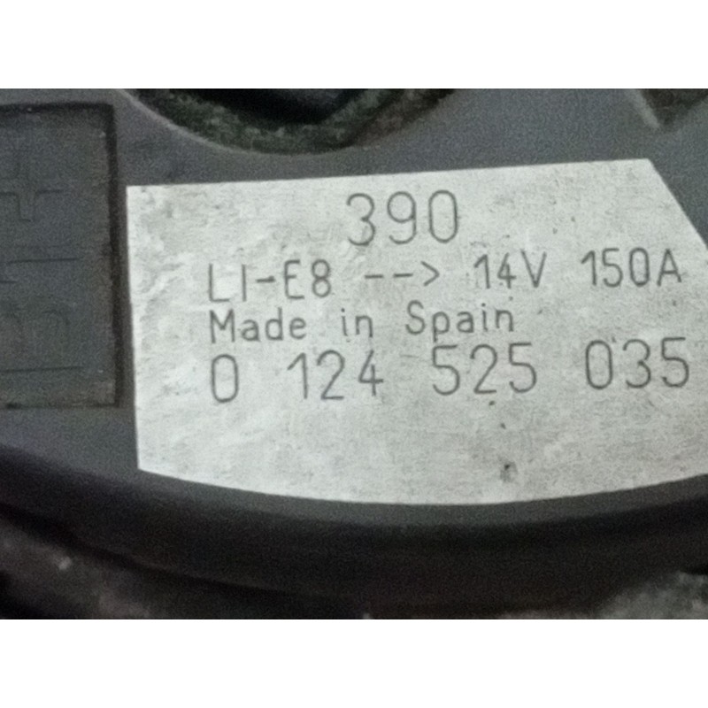Recambio de alternador para citroen c5 berlina 2.2 hdi fap referencia OEM IAM 0124525035 9646321880 C15