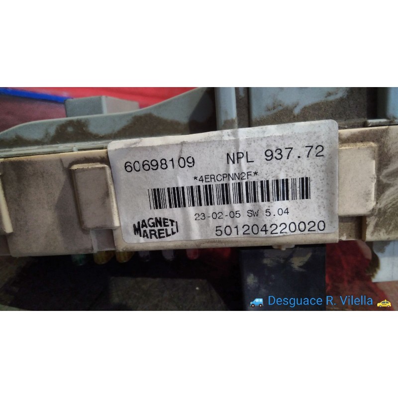 Recambio de caja reles / fusibles para alfa romeo alfa 147 (190) 1.6 t.spark eco distinctive | 12.00 - 12.04 alfa 1.6 t.spark ec