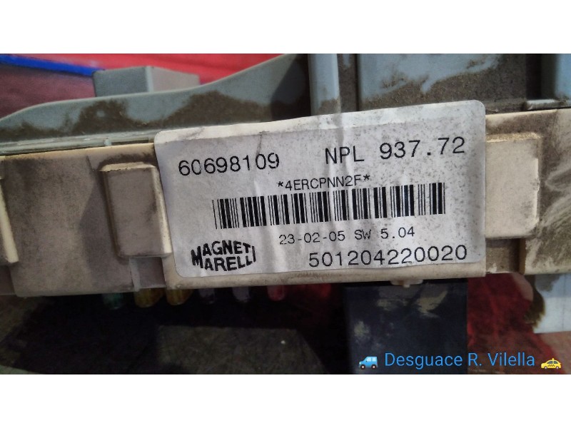 Recambio de caja reles / fusibles para alfa romeo alfa 147 (190) 1.6 t.spark eco distinctive | 12.00 - 12.04 alfa 1.6 t.spark ec