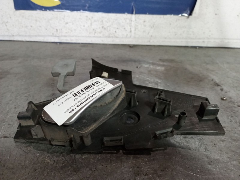 Recambio de maneta interior delantera izquierda para citroen c5 berlina 2.2 hdi fap referencia OEM IAM 9649218477  
