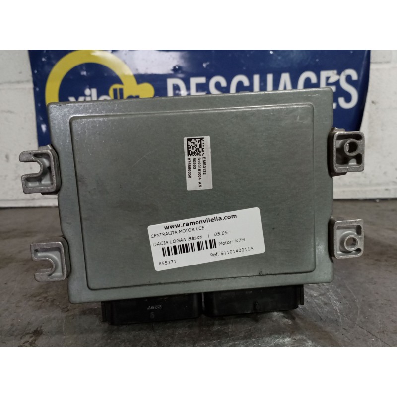 Recambio de centralita motor uce para dacia logan básico | 05.05 - 12.09 básico | 05.05 - 12.09 referencia OEM IAM S110140011A 8