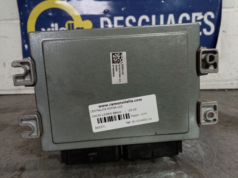 Recambio de centralita motor uce para dacia logan básico | 05.05 - 12.09 básico | 05.05 - 12.09 referencia OEM IAM S110140011A 8