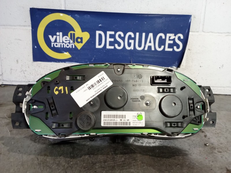Recambio de cuadro instrumentos para dacia dokker ambiance referencia OEM IAM 248101691R NS31631406C 