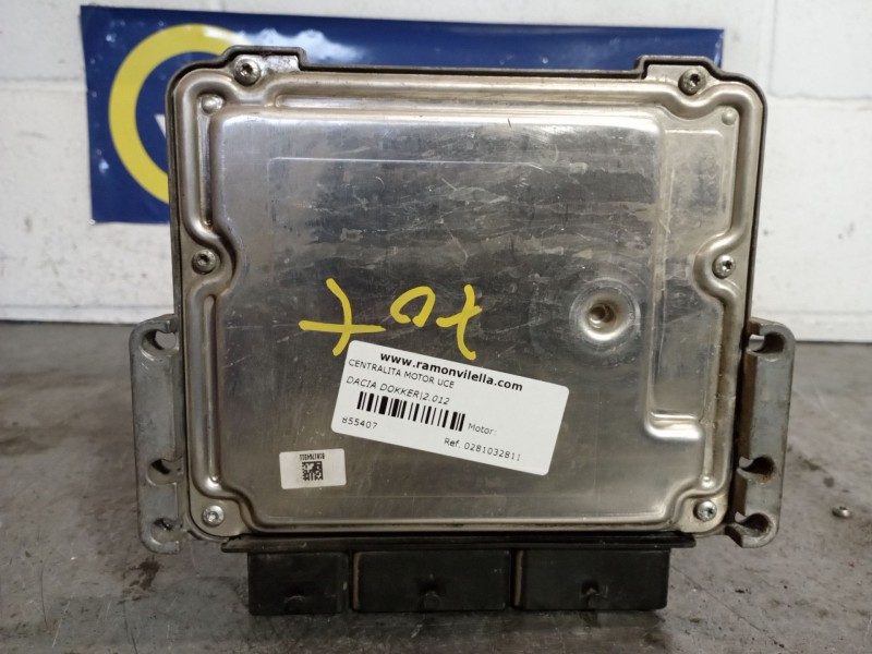 Recambio de centralita motor uce para dacia dokker ambiance referencia OEM IAM 0281032811 237106319R 1039S92503