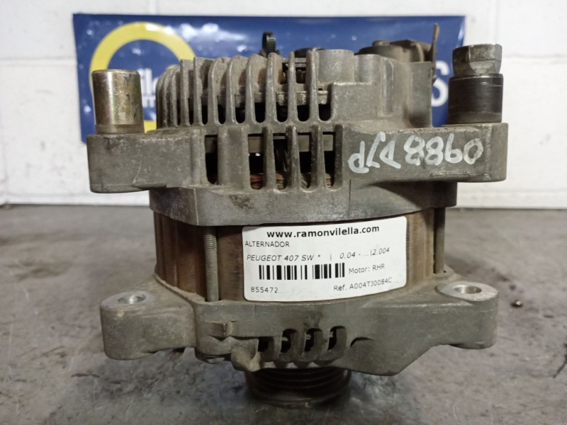 Recambio de alternador para peugeot 407 sw  | 0.04 - ...  | 0.04 - ... referencia OEM IAM A004TJ0084C 9654752880 CL18