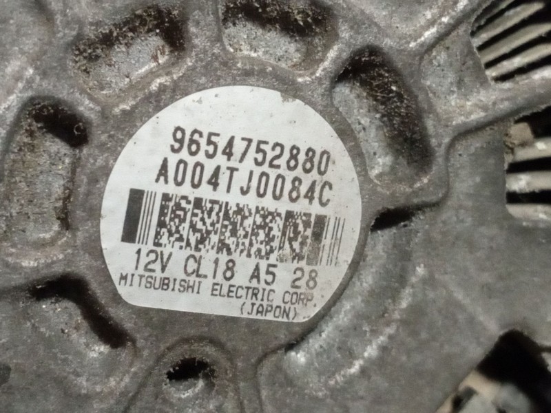 Recambio de alternador para peugeot 407 sw  | 0.04 - ...  | 0.04 - ... referencia OEM IAM A004TJ0084C 9654752880 CL18