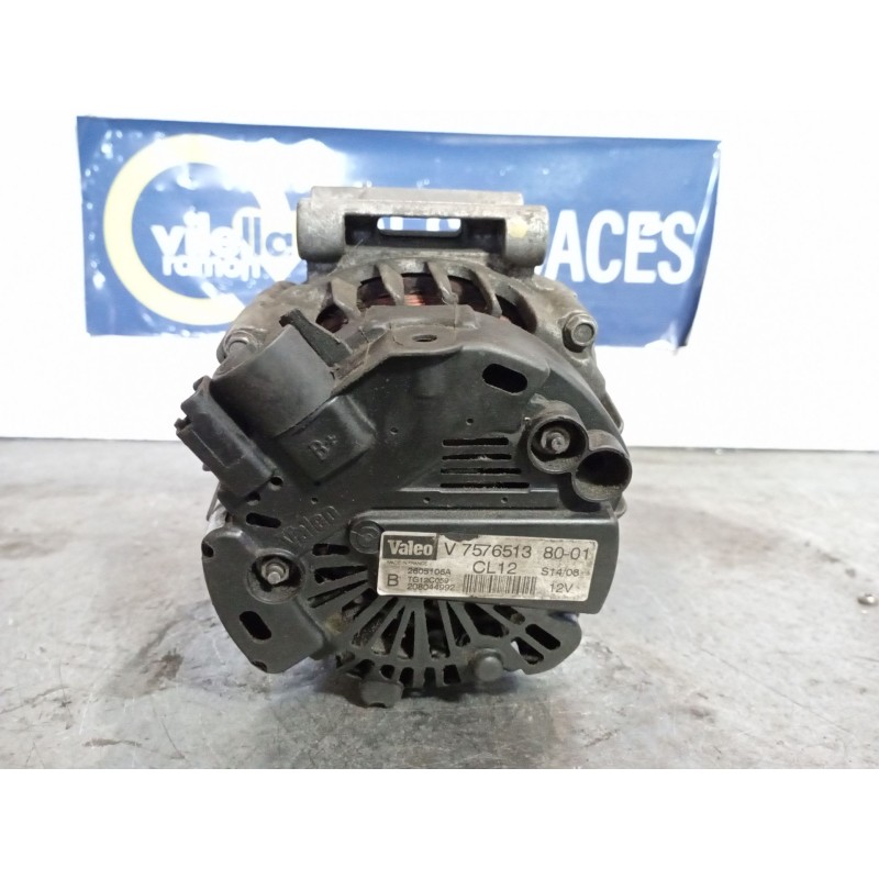 Recambio de alternador para peugeot 207 sw confort 1.4 vti 16v 95 referencia OEM IAM TG12C059 757651380 C12