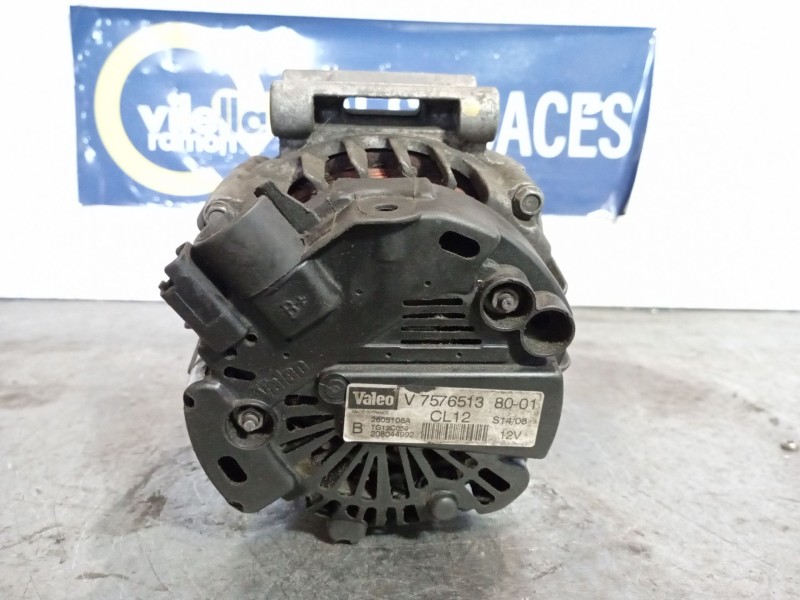 Recambio de alternador para peugeot 207 sw confort 1.4 vti 16v 95 referencia OEM IAM TG12C059 757651380 C12