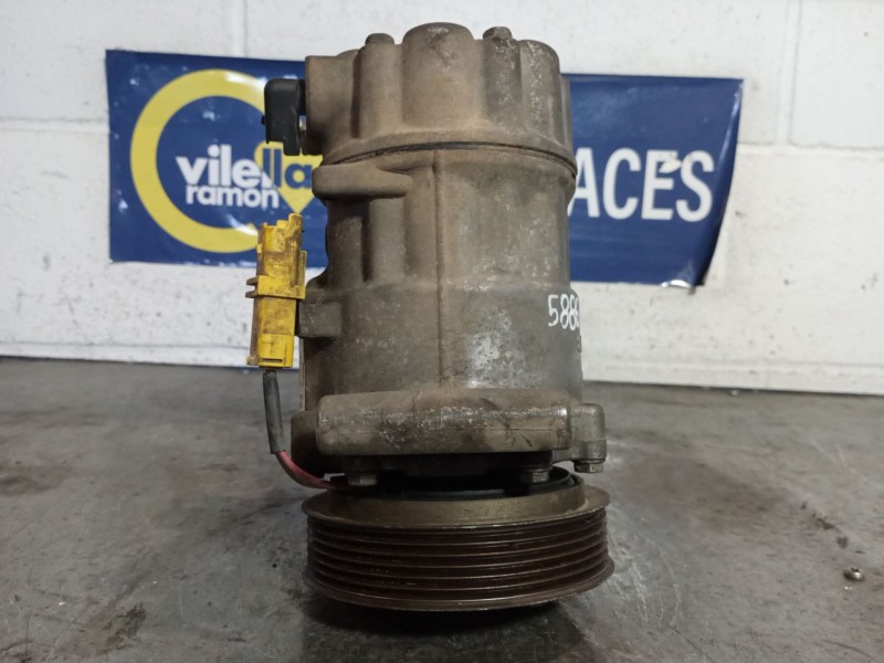 Recambio de compresor aire acondicionado para peugeot 207 referencia OEM IAM 1351F 9651910980 SD6C12