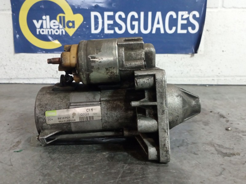 Recambio de motor arranque para peugeot 407 sw 1.6 hdi referencia OEM IAM D7G3 9645100680 CI5