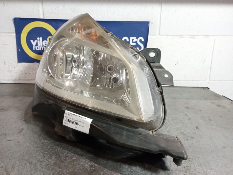Recambio de faro derecho para renault clio exception2 1.5dci105 eco2 referencia OEM IAM   