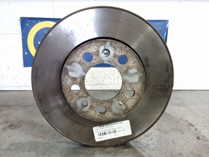 Recambio de disco freno delantero para volkswagen polo (9n1) 1.9 tdi referencia OEM IAM   