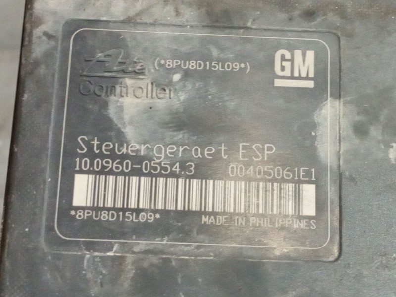 Recambio de abs para opel astra gtc 1.7 16v cdti referencia OEM IAM 10096005543 13246535 10020602904