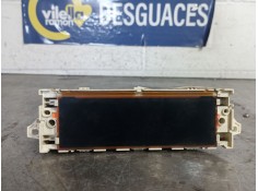 Recambio de pantalla multifuncion para peugeot 207 referencia OEM IAM 9662385980  