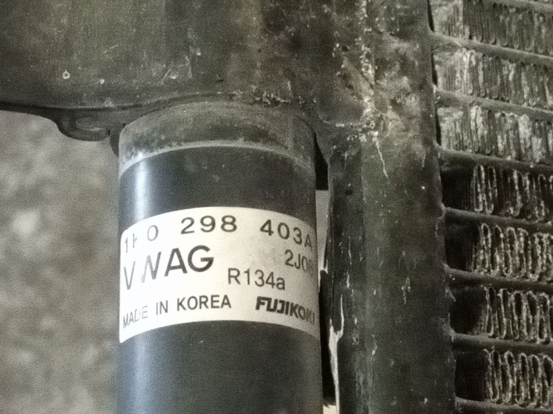 Recambio de condensador radiador aire acondicionado para volkswagen golf v berlina (1k1) referencia OEM IAM   